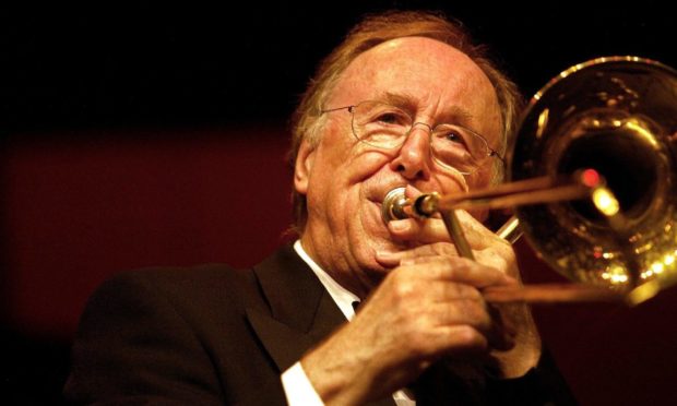 Mandatory Credit: Photo by Robert Vos/EPA/Shutterstock (8339632a)
The Legendary Jazz Musician Chris Barber 72 Performs During a Concert During the Jazz Night in Breda Late Saturday 31 May 2003 Barber Celebrated His 50th Anniversary As a Musician Barber Gave His First Concert on 31 May 1953 Epa-photo/anp/robert Vos Netherlands Breda
Netherlands Barber - Jun 2003; fd0527ff-f421-4b36-9416-22cddf5b000a