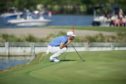 Current World No 1 Dustin Johnson on his way to winning the WGC Matchplay in 2017.