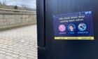 Stickers pushing an anti-vax message have appeared across Perth
