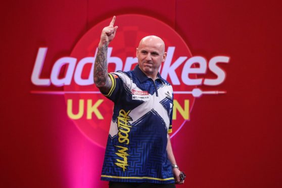 Alan Soutar beat World No 2 Peter Wright