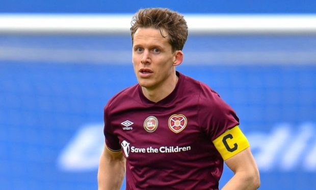 Hearts skipper Christophe Berra looks set for Stark’s Park.