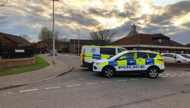 Police have sealed off a street in Whitfield.