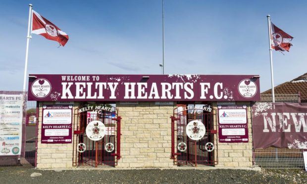 Kelty Hearts' New Central Park home