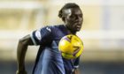 Mendy in action for Raith Rovers.