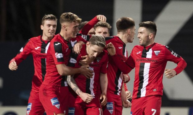 O' Hara, right, celebrates a McManus strike