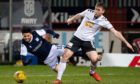 Declan McDaid in action in Dundee's 3-1 defeat to Ayr United last month.
