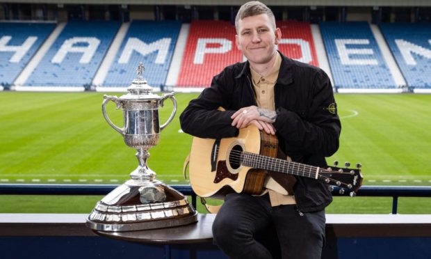 Singer Nathan Evans made the latest Scottish Cup draw.