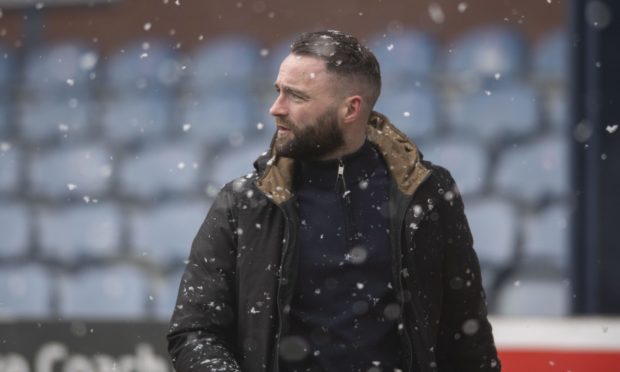 Dundee manager James McPake.