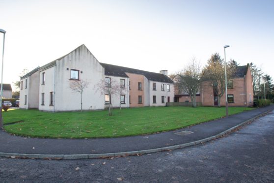 Bulldozers are set to move in on Edzell's Inglis Court.