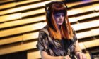 Ana Matronic DJs at the VandA in October 2019 for Festival of the Future. Picture supplied by University of Dundee