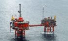 North Sea oil support