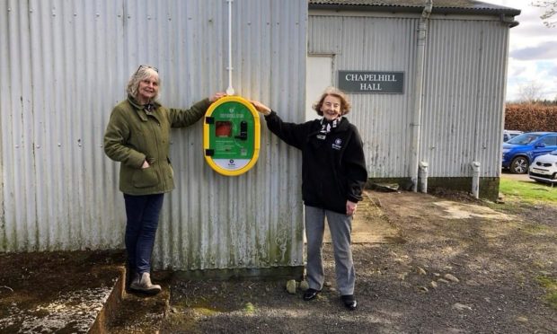 Rural Perthshire defibrillators