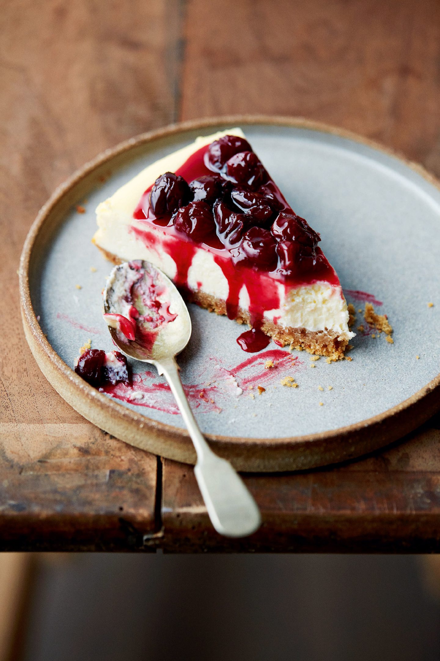 Sweet Treats A scrumptious sour cherry cheesecake for all the family