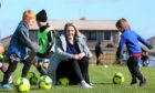 Shelley Hague of the  Arbroath Community Trust Football Academy