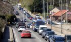 Misery for motorists in north east Fife with tailbacks stretching back over five miles.