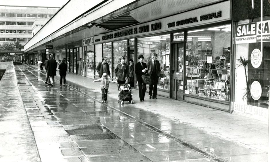 Overgate Shopping Centre, Dundee, 1981.