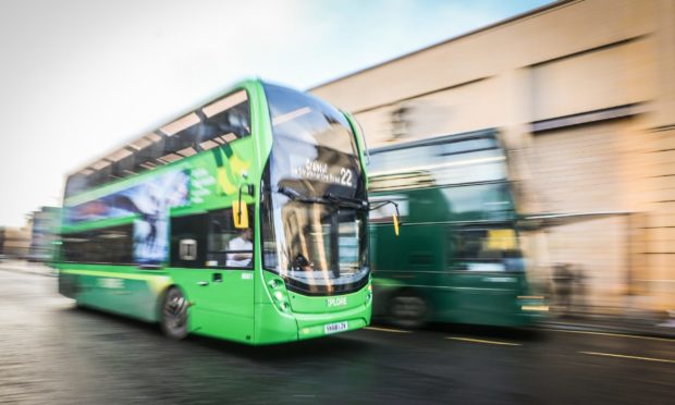 Xplore Dundee busy buses tracker