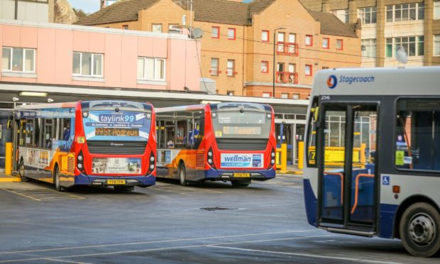 Keith Downie was arrested at Seagate bus station in Dundee