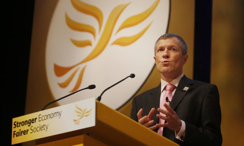 Leader of the Scottish Liberal Democrats Willie Rennie addresses the Liberal Democrats' autumn conference at The Clyde Auditorium in Glasgow, Scotland. PRESS ASSOCIATION Photo. Picture date: Sunday September 15, 2013. See PA story LIBDEMS Stories. Photo credit should read: Danny Lawson/PA Wire