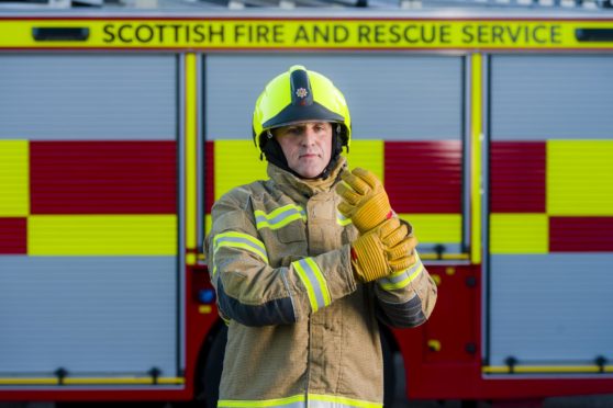 Alan Soutar combines darts with working as a Dundee firefighter