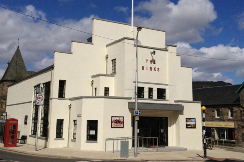 The Birks cinema in Aberfeldy.
