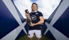 Scotland's Hamish Watson with the Player of the Championship trophy.