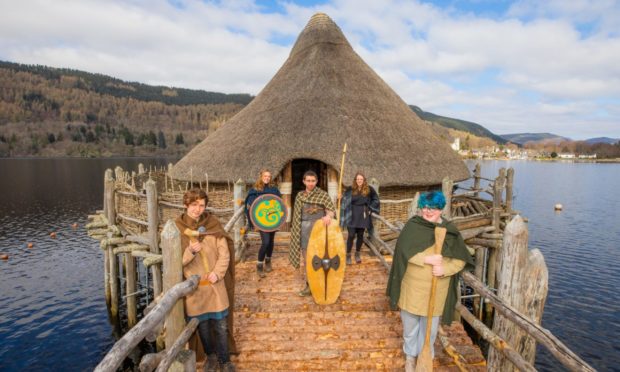 Crannog centre apprentices