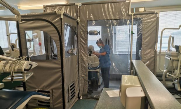 Dundee Dental Hospital pods