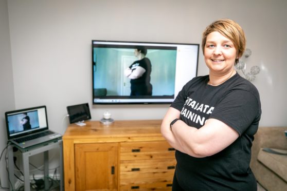 Karate and fitness instructor Sarah Queen has broadcast hundreds of classes from her home during the enforced lockdown.