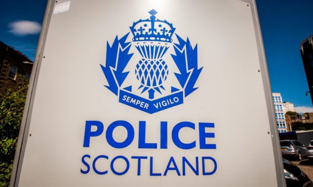 Accused Andrew Caulfield is a serving Police Scotland officer