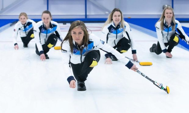 Team Muirhead - ready to start their World Championships.