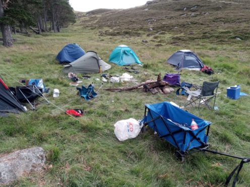 Dirty camping
