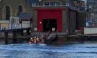 To go with story by Lindsey Hamilton. woman in water Picture shows; BF RNLI. Broughty Ferry. Supplied by BR RNLI Date; 11/04/2021
