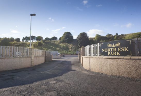 A Traveller site in Highland Perthshire