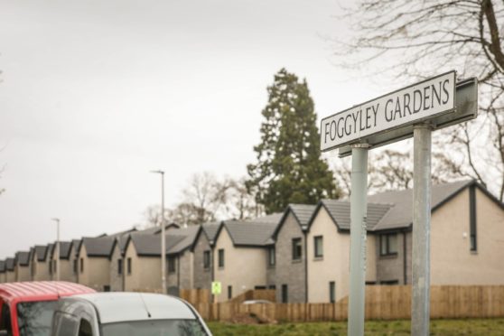 The incident took place on Foggley Gardens.