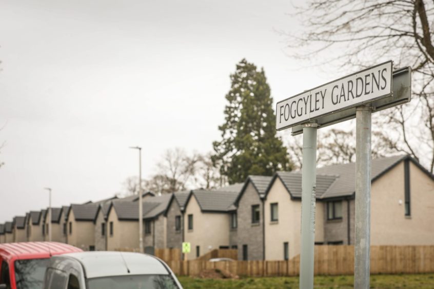 Foggyley Gardens sign