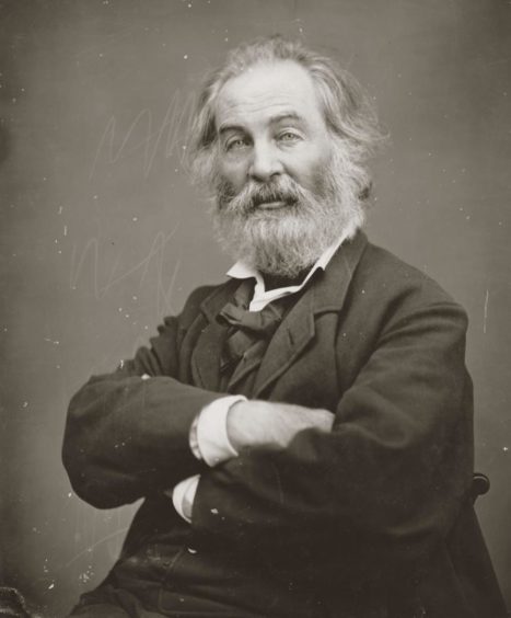 American writer Walt Whitman