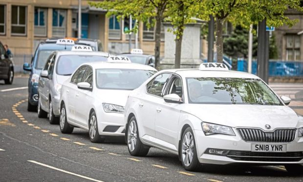 Dundee taxi drivers funding