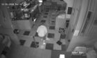 Perth cafe thief CCTV footage