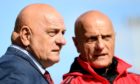 Arbroath management duo Dick and Ian Campbell