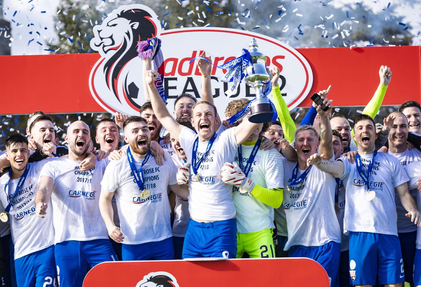 Montrose lifted the 2018 League Two title and have established themselves in League One since then