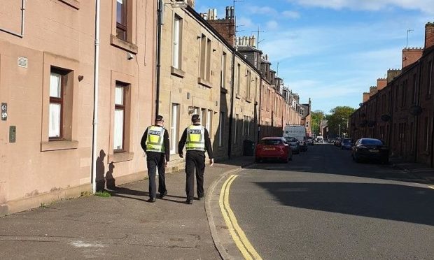 police patrols Arbroath