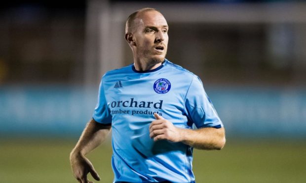 Forfar Athletic player/manager Gary Irvine.