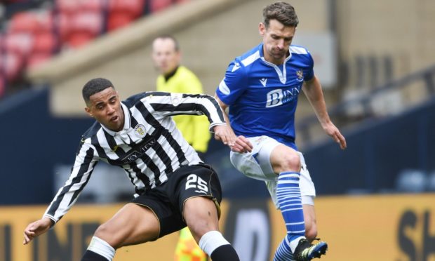 Craig Bryson in Scottish Cup semi-final action.