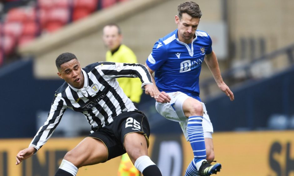 Craig Bryson in Scottish Cup semi-final action.