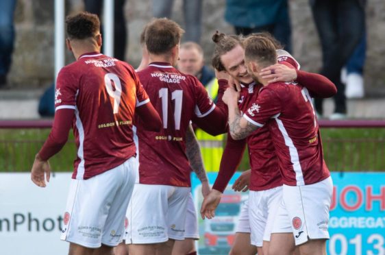 Cammy Russell and Kelty have ambitions of soaring through the SPFL if they overcome Brechin