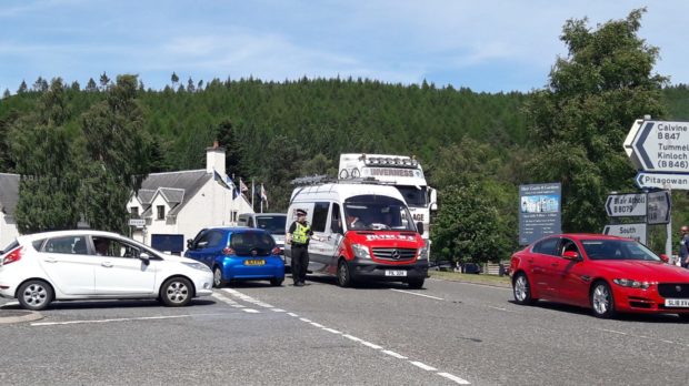 a9 Calvine crash court