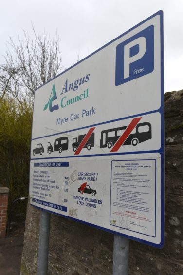 Angus Council parking