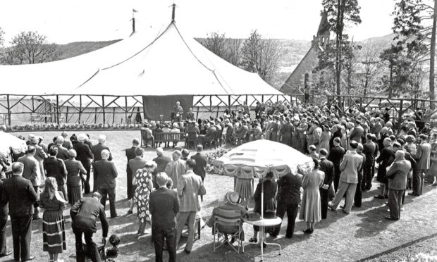 It's 70 years since Pitlochry Festival Theatre opened in a tent on May 19 1951.