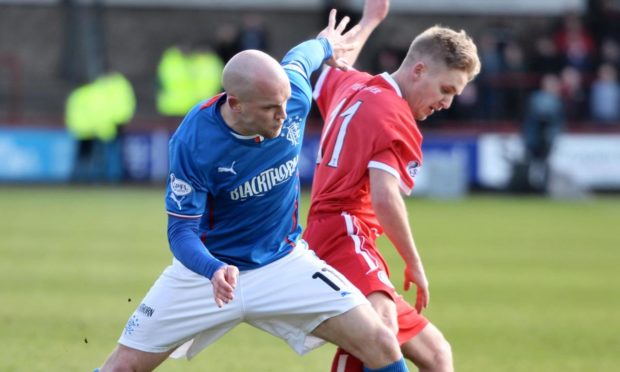 Bobby Barr faced Rangers during his second spell at Glebe Park